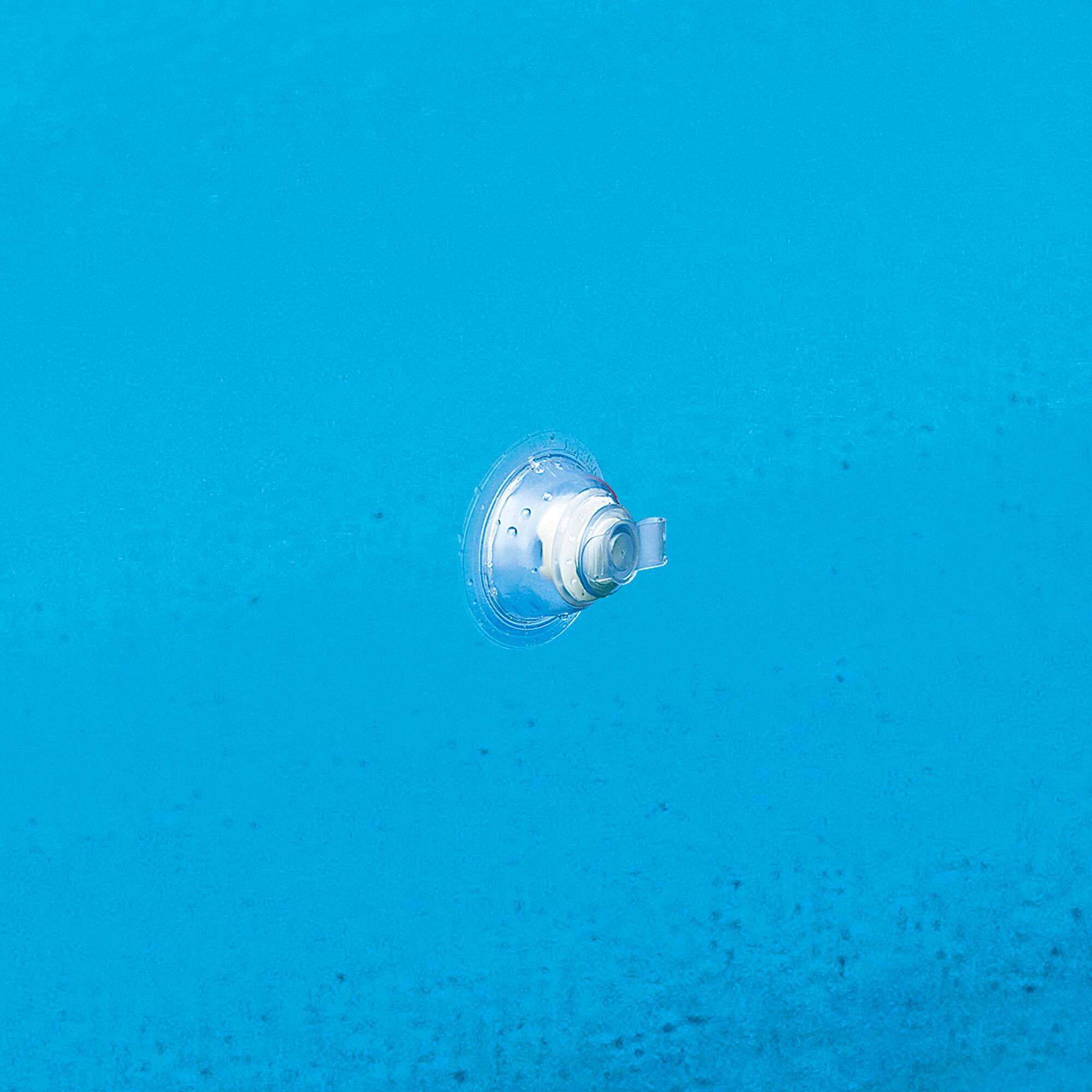Pool Central® 5ft. Inflatable Blue & White 2-Ring Swimming Pool